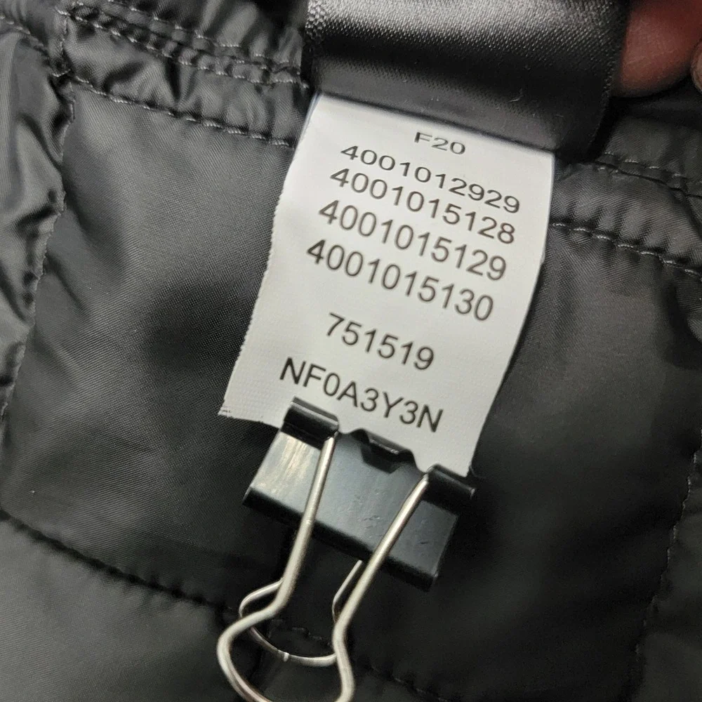 The North Face Jacket Mens Medium Gray ThermoBall Eco Quilted Insulated NF0A3Y3N